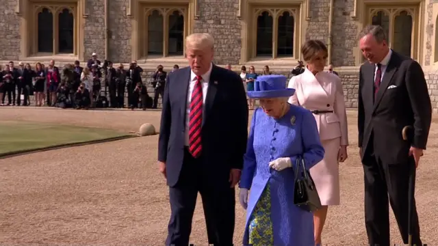 Trumps and queen