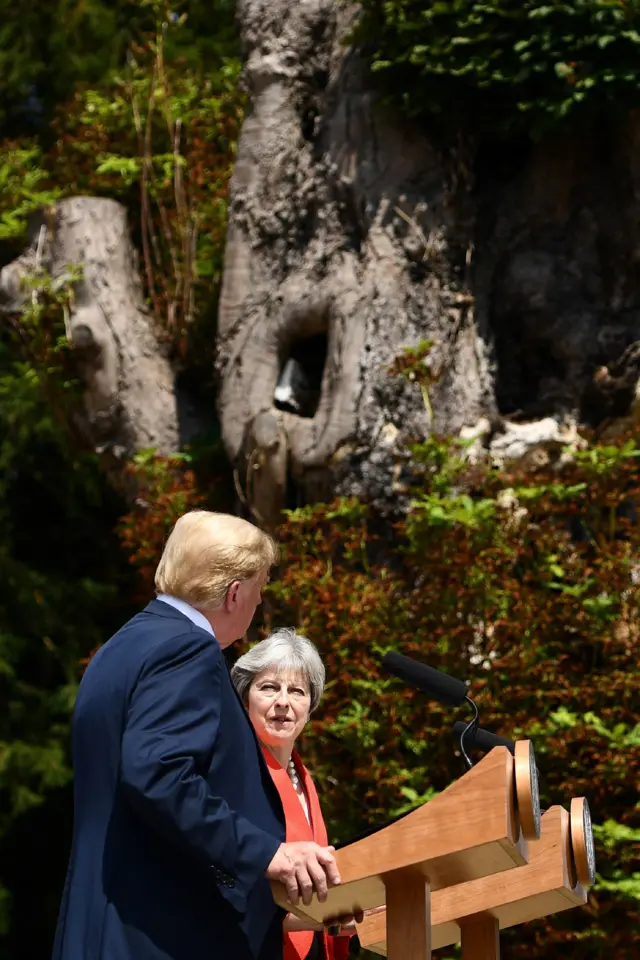 May and Trump