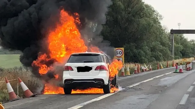 Car fire