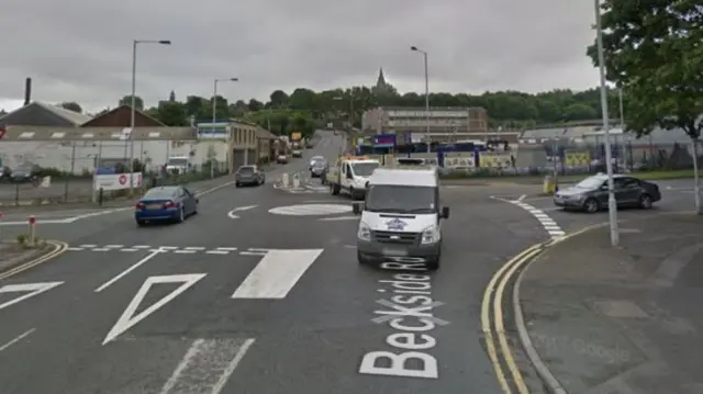 Beckside Road in Bradford.