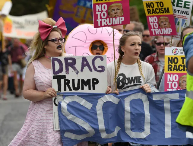 Edinburgh protest