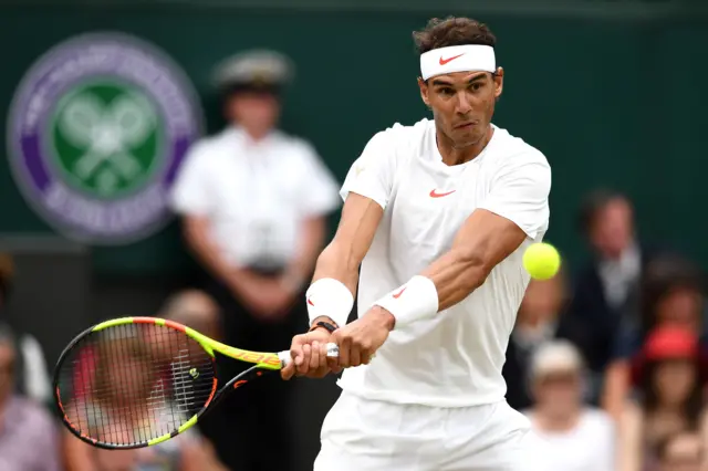 Rafael Nadal backhand