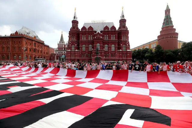 Croatia v Moscow