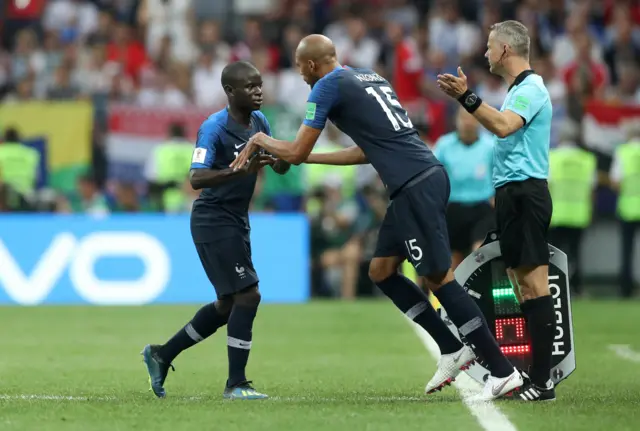 Ngolo Kante and Steven Nzonzi