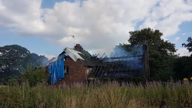 Kidsgrove farm fire