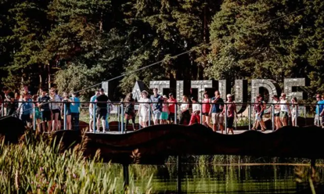 Lake side scenes at Latitude