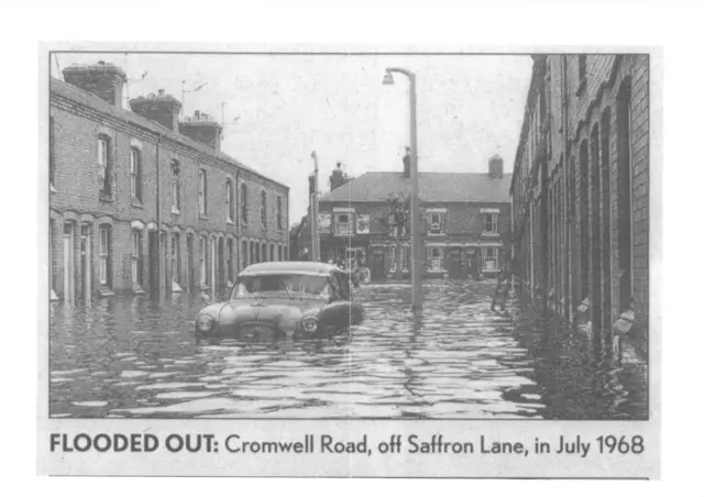 Saffron Lane Flooding