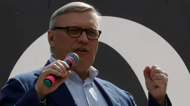 Russian opposition politician Kasyanov