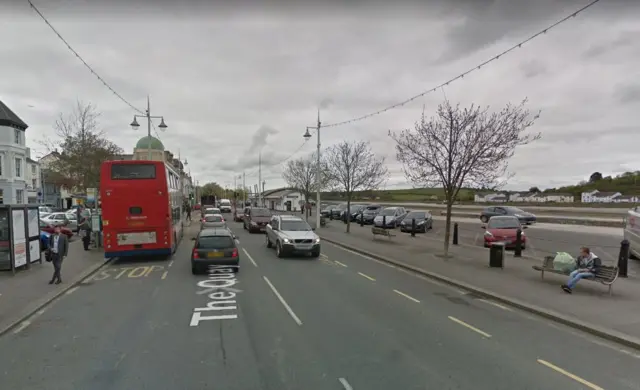 Taxi rank in Bideford