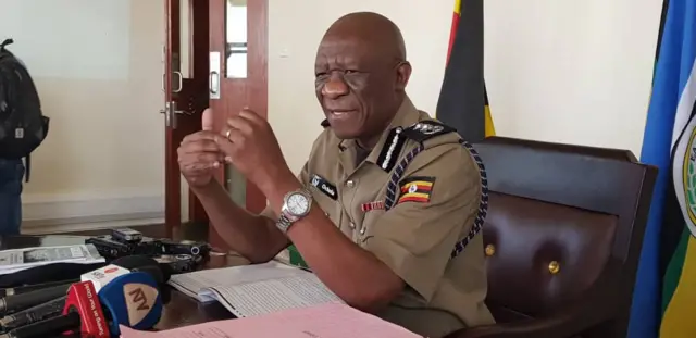 Uganda Police Chief Martin Okoth Ochola