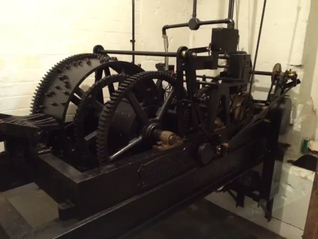 The mechanism of Beverley Minster clock