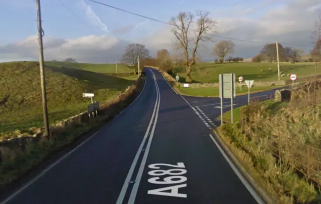 Junction where motorbike rider died