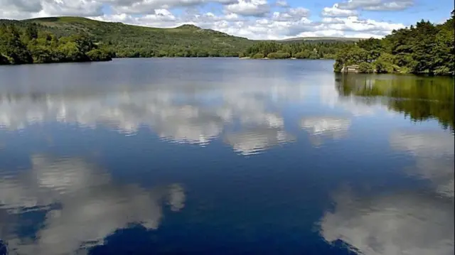 Burrator reservoir