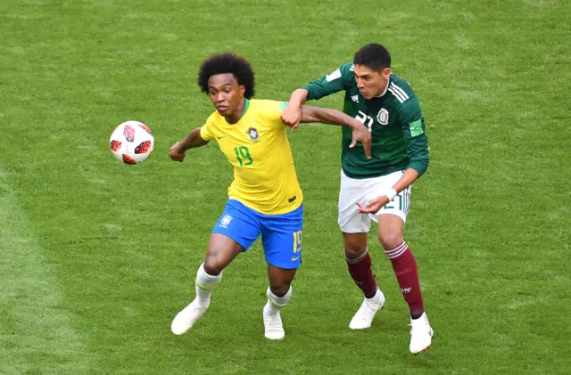 Willian and Edson Alvarez