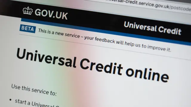 Universal Credit website