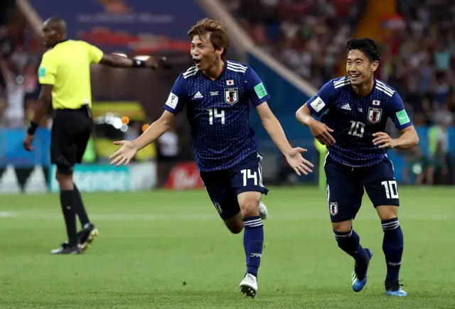 Belgium 0-2 Japan