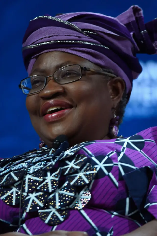 Former Finance Minister Ngozi Okonjo-Iweala