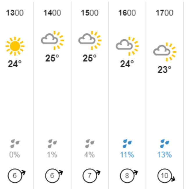 Weather chart