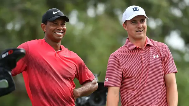 Tiger Woods and Jordan Spieth