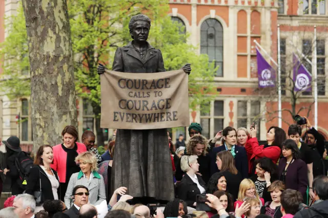 Statue of Millicent Fawcett