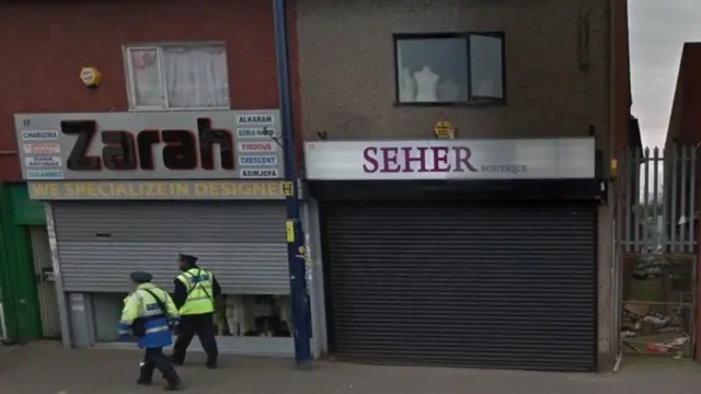 Seher Boutique, in Alum Rock Road, Saltley