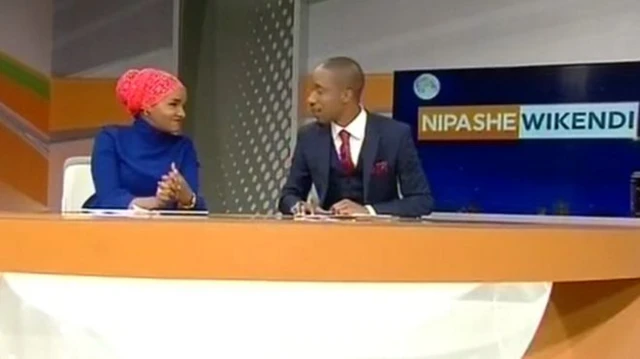 Lulu Hassan and husband Rashid Abdalla present the news together