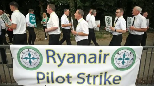 Ryanair pilot strike