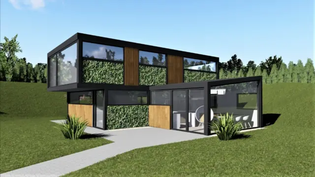 Eco-home near Looe