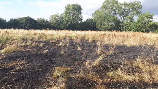 Fire in Countesthorpe