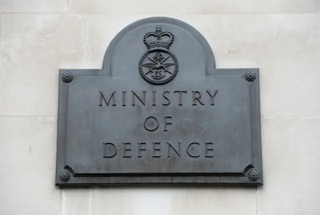 MoD sign