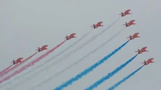 red arrows