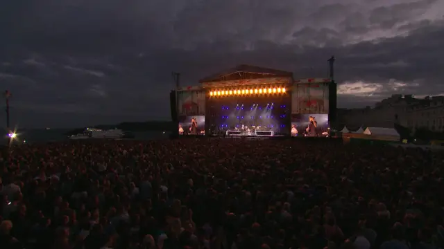 Concert on Plymouth Hoe