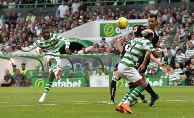 Olivier Ntcham curls Celtic ahead