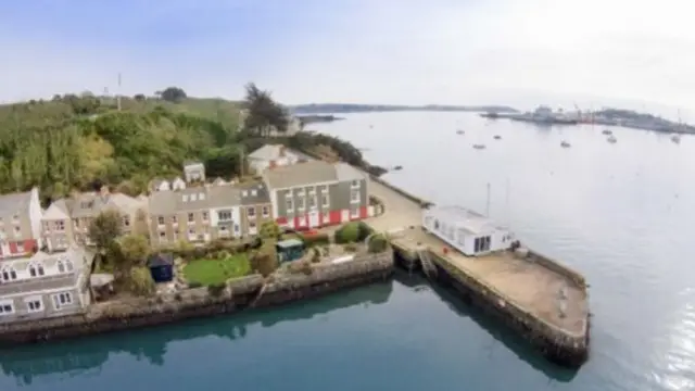 Flushing Sailing Club's clubhouse