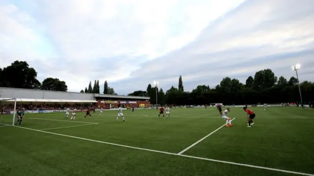 TNS playing in the previous round at their stadium