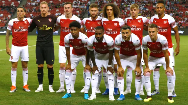 Arsenal team