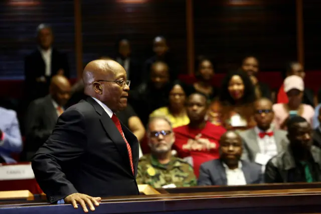 Jacob Zuma in court