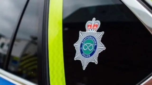 Staffordshire Police car