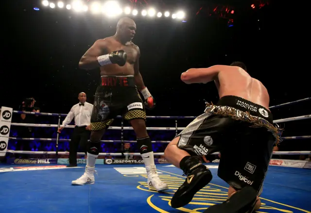 Dillian Whyte and Joseph Parker