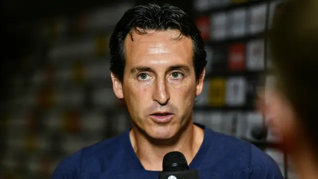 Arsenal manager Unai Emery