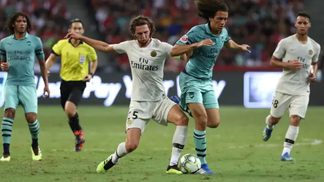 Arsenal's Matteo Guendouzi