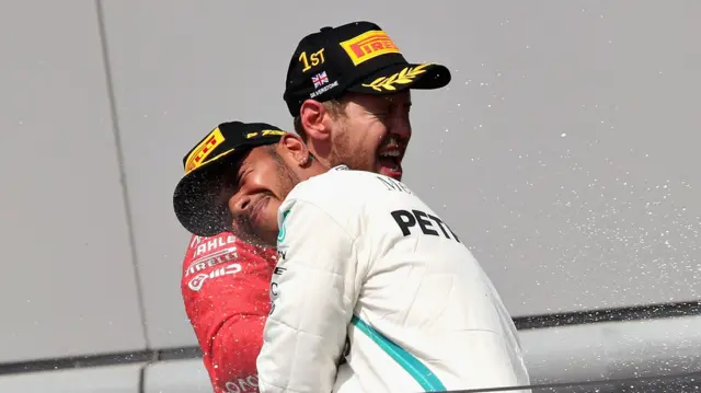 Vettel and Hamilton