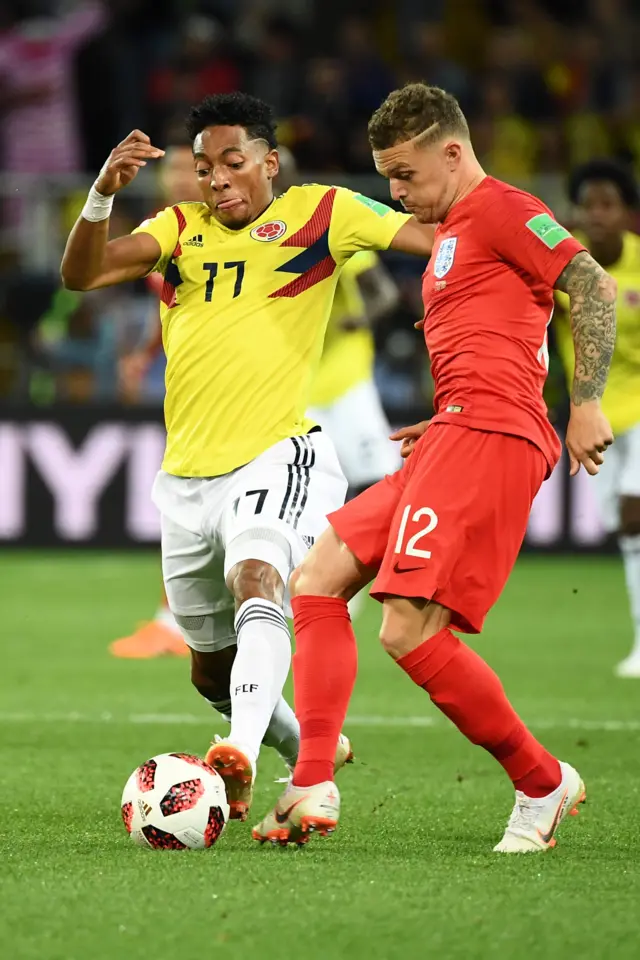 Colombia 0-0 England