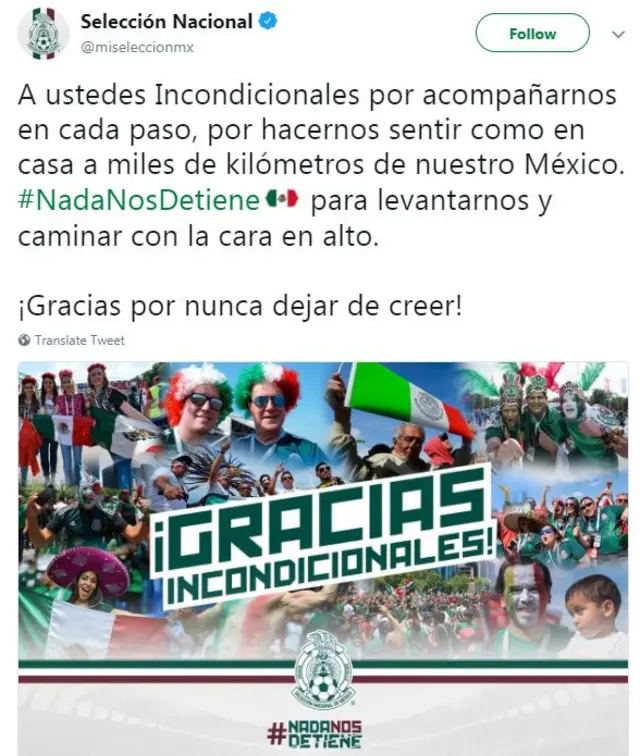 Mexico tweet