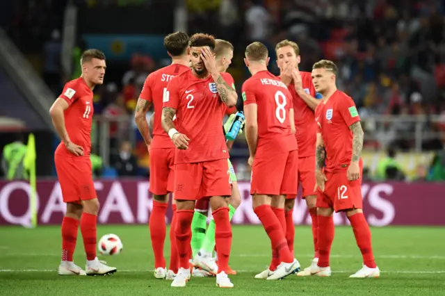 Colombia 1-1 England