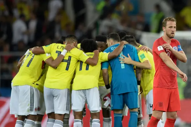 Colombia 1-1 England