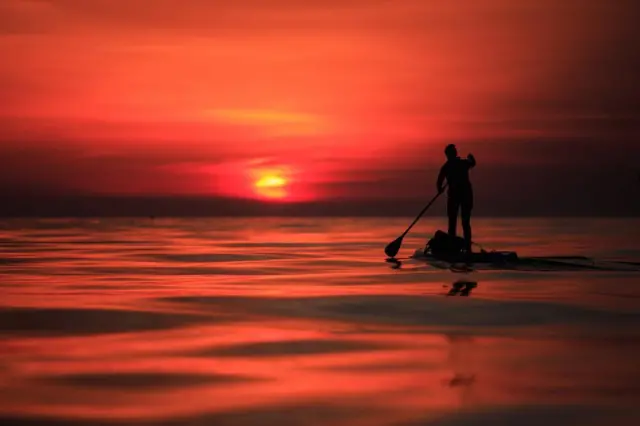 Cal paddleboarding