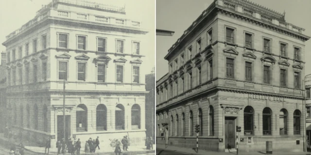 Midland Bank in 1920 and 1970