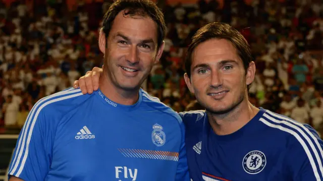 Paul Clement and Frank Lampard