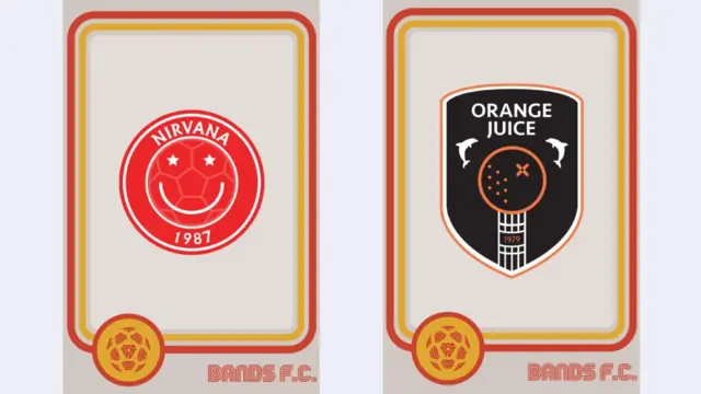 Club Badges designed by Bands FC